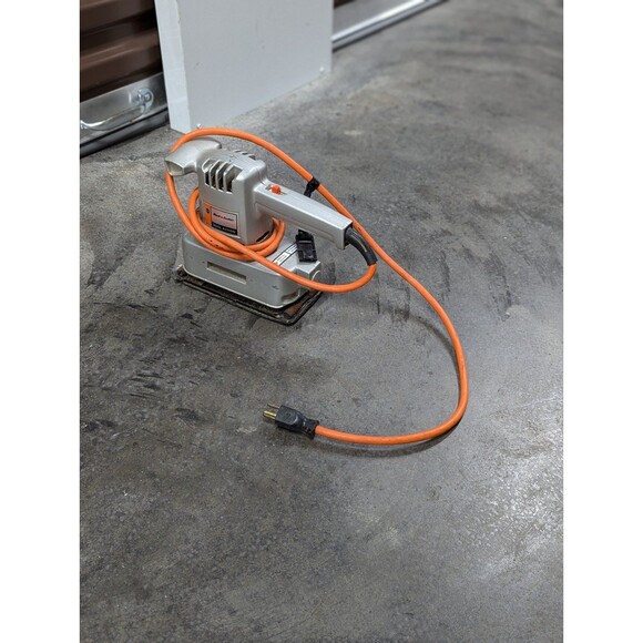 Black & Decker Deluxe Dual Action Sander #7420 Vintage AS IS Not Tested - Picture 11 of 11